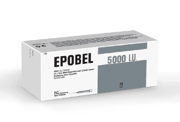 EPOBEL 5000 IU/0,5 ML I.V. /S.C. STERIL ENJEKSIYONLUK COZELTI ICEREN KULLANIMA HAZIR ENJEKTOR 6 ENJEKTOR İlaç Görseli