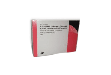 EQUAGAM 50 MG/ML INFUZYONLUK COZELTI HAZIRLAMAK ICIN KONSANTRE İlaç Görseli