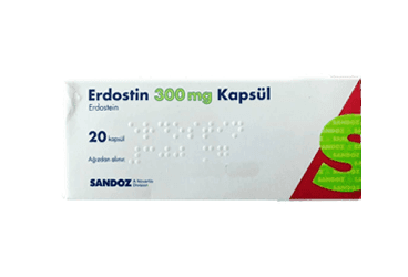 ERDOSTIN 300 MG 20 KAPSUL İlaç Görseli