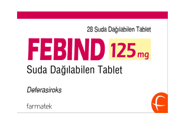 FEBIND 125 MG SUDA DAGILABILEN TABLET (28 TABLET) İlaç Görseli