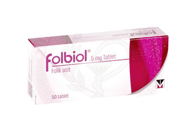 FOLBIOL 5 MG 50 TABLET İlaç Görseli