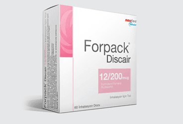 FORPACK 12/200 MCG DISCAIR INHALASYON ICIN TOZ (60 DOZ) İlaç Görseli