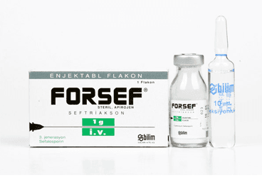 FORSEF IV 1000 MG 1 FLAKON İlaç Görseli