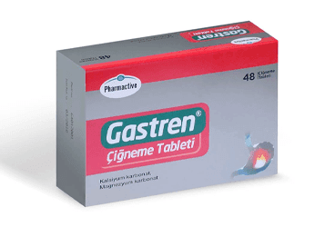 GASTREN 680 MG/80 MG CIGNEME TABLETI, TROPIC (48 TABLET) İlaç Görseli
