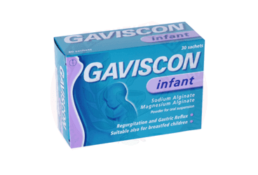 GAVISCON INFANT 225 MG / 87,5 MG ORAL COZELTI ICIN TOZ ICEREN SASE (30 SASE) İlaç Görseli