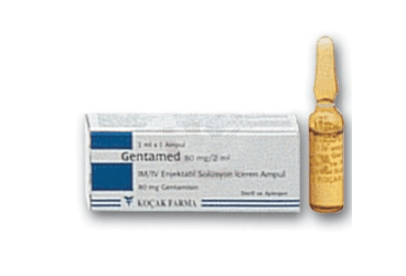 GENTAMED %0,3 STERIL GOZ VE KULAK DAMLASI, COZELTI (5 ML) İlaç Görseli