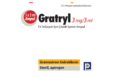 GRATRYL 3 MG/3 ML IV INFUZYON ICIN COZELTI ICEREN 5 AMPUL İlaç Görseli