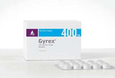 GYREX 400 MG FILM KAPLI TABLET (60 FILM KAPLI TABLET) İlaç Görseli