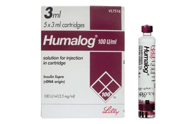 HUMALOG 100/IU/ML 3 ML 5 KARTUS İlaç Görseli