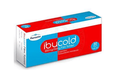 IBUCOLD 200 MG/30 MG FILM KAPLI TABLET (30 FILM KAPLI TABLET) İlaç Görseli