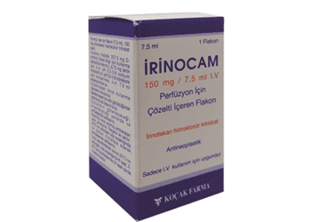 IRINOCAM 150MG/7,5 ML IV PERFUZYON ICIN COZELTI ICEREN FLAKON İlaç Görseli