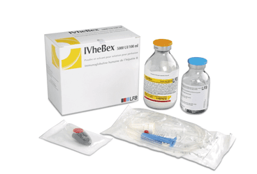 IVHEBEX 5000 IU/100 ML IV INF. ICIN LIYOFILIZE TOZ ICEREN 1 FLAKON İlaç Görseli
