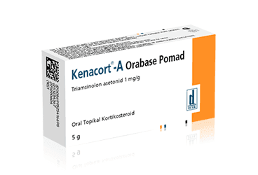 KENACORT-A ORABASE %0,1 MERHEM (5 G) İlaç Görseli