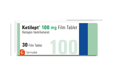KETILEPT 100 MG FILM KAPLI TABLET (30 FILM KAPLI TABLET) İlaç Görseli