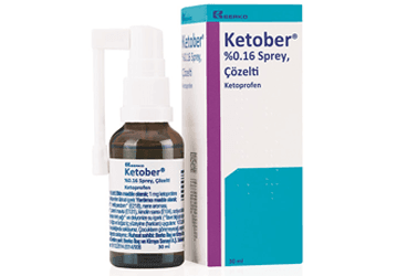 KETOBER %0,16 SPREY 30 ML İlaç Görseli