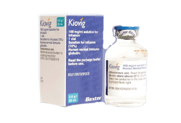 KIOVIG 2,5 GR/25 ML IV INFUZYON/SC KULLANIM ICIN COZELTI ICEREN FLAKON İlaç Görseli