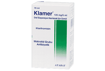 KLAMER 125 MG 70 ML SUSPANSIYON İlaç Görseli