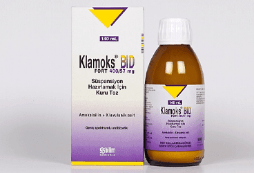 KLAMOKS BID FORT 400/57 SUSPANSIYON HAZIRLAMAK ICIN KURU TOZ 140 ML İlaç Görseli