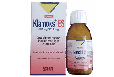 KLAMOKS ES 600/42,9 MG ORAL SUSPANSIYON ICIN KURU TOZ 100 ML İlaç Görseli
