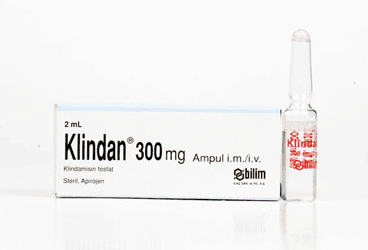 KLINDAN 300 MG/2 ML IM/IVENJEKSIYONLUK COZELTI ICEREN AMPUL (1 AMPUL) İlaç Görseli