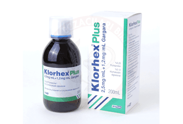 KLORHEX PLUS 2.5 MG/ML + 1.2 MG/ML GARGARA, 200 ML İlaç Görseli