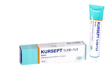 KURSEPT %19 + %1 KREM İlaç Görseli