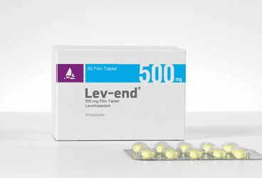 LEV-END 500 MG FILM KAPLI TABLET (50 FILM KAPLI TABLET) İlaç Görseli