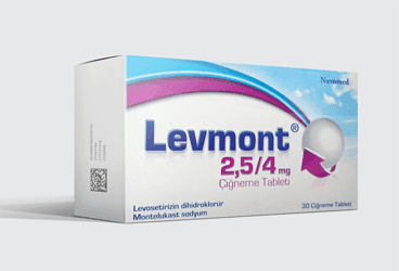 LEVMONT 2,5 MG /4 MG 30 CIGNEME TABLET İlaç Görseli