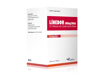 LINEDOR 600 MG/300 ML I.V. INFUZYON ICIN COZELTI ICEREN FLAKON İlaç Görseli