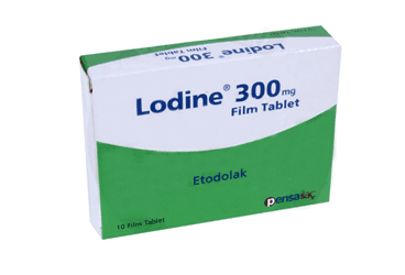 LODINE 300 MG FILM KAPLI TABLET (10 FILM TABLET) İlaç Görseli