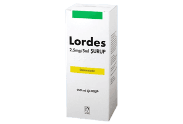 LORDES 2,5 MG/5 ML SURUP 150 ML İlaç Görseli