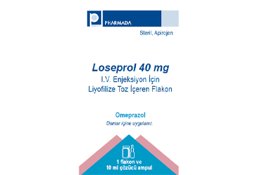 LOSEPROL 40 MG IV ENJEKSIYON ICIN LIYOFILIZE TOZ ICEREN FLAKON İlaç Görseli