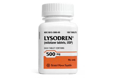 LYSODREN 500 MG 100 CAPSULES İlaç Görseli
