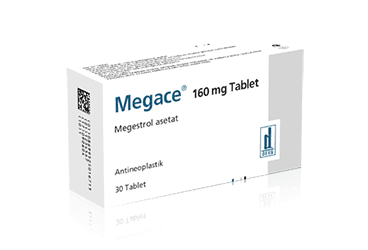 MEGACE 160 MG 30 TABLET İlaç Görseli