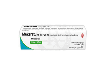 MEKSRATU 15MG/0,6 ML ENJ.SOL.ICEREN KULLANIMA HAZIR 1 ADET SIRINGA İlaç Görseli