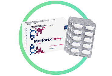 METFORIX 1000 MG 100 FILM KAPLI TABLET (100 ADET) İlaç Görseli