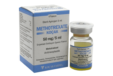 METHOTREXATE KOCAK 50 MG/5 ML ENJEKSIYONLUK COZELTI ( 1 FLAKON) İlaç Görseli