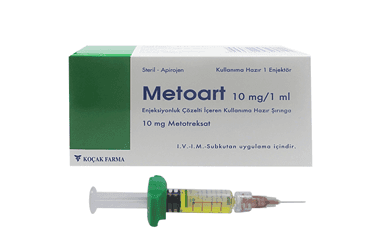 METOART 10 MG/1 ML ENJEKSIYONLUK COZELTI ICEREN ENJEKTOR ( 1 ENJEKTOR) İlaç Görseli