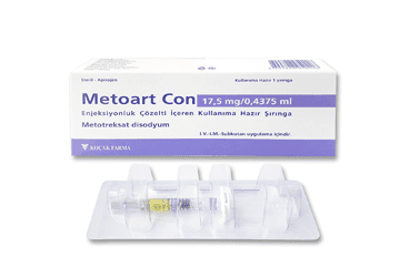 METOART CON 17,5 MG/ 0,4375 ML ENJEKSIYONLUK COZELTI ICEREN ENJEKTOR ( 1 ENJEKTOR) İlaç Görseli
