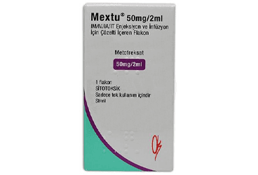 MEXTU 50 MG/2 ML IM/IV/IT ENJEKSIYON VE INFUZYON ICIN COZELTI ICEREN 1 FLAKON İlaç Görseli