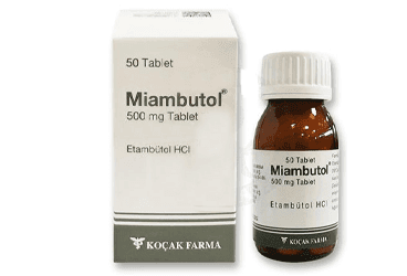 MIAMBUTOL 500 MG 50 TABLET İlaç Görseli