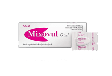 MIXOVUL 750 MG/200 MG /100 MG OVUL (7 OVUL) İlaç Görseli