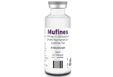 MUFINES 100 MG I.V. INFUZYONLUK COZELTI HAZIRLAMAK ICIN LIYOFILIZE TOZ İlaç Görseli