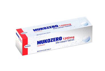 MUKOZERO 1200 MG 20 EFERVESAN TABLET İlaç Görseli