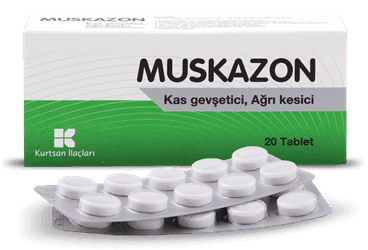 MUSKAZON 300 MG / 250 MG TABLET (20 TABLET) İlaç Görseli