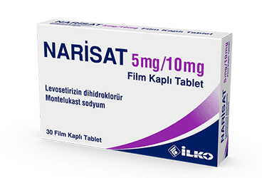 NARISAT 5/10 MG FILM KAPLI TABLET (30TABLET) İlaç Görseli