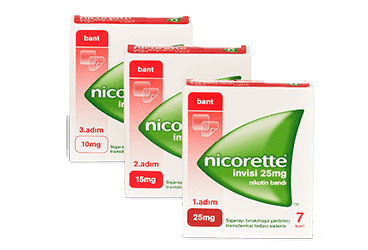 NICORETTE INVISI 15 MG/16 SAAT TRANSDERMAL FLASTER (7 FLASTER) İlaç Görseli