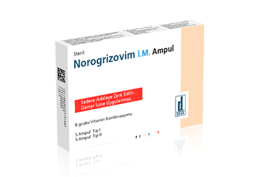 NOROGRIZOVIM I.M. ENJEKSIYONLUK COZELTI (5+5 AMPUL) İlaç Görseli