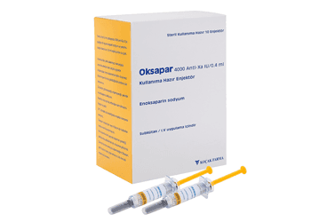 OKSAPAR 4000 ANTI-XA IU/0,4 ML ENJEKSIYONLUK COZELTI ICEREN KULLANIMA HAZIR ENJEKTOR (10 ENJEKTOR) İlaç Görseli