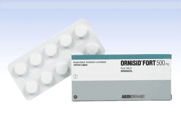 ORNISID FORT 500 MG 10 FILM KAPLI TABLET İlaç Görseli